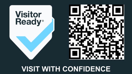 Visitor Ready QR code for Oldbury Campsite